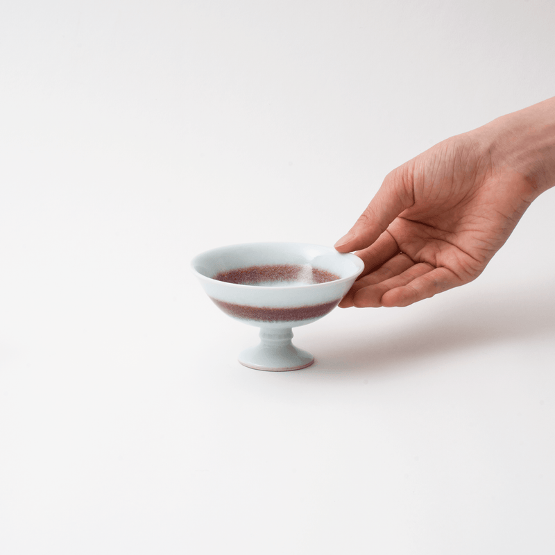 環（tamaki） 高台鉢（レッド） – 鉢・ボール – 一流レストラン愛用