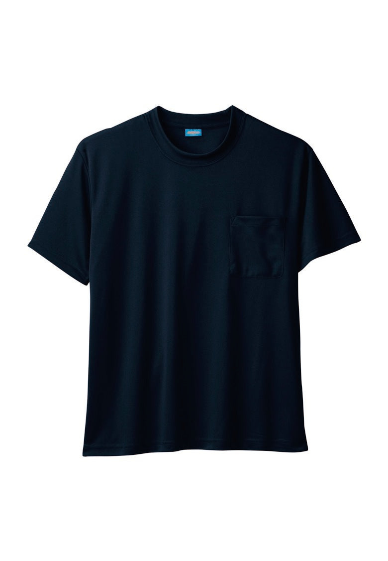 SOWA 50381 桑和 ハニカムメッシュ半袖Tシャツ（胸ポケット付）SS?8L