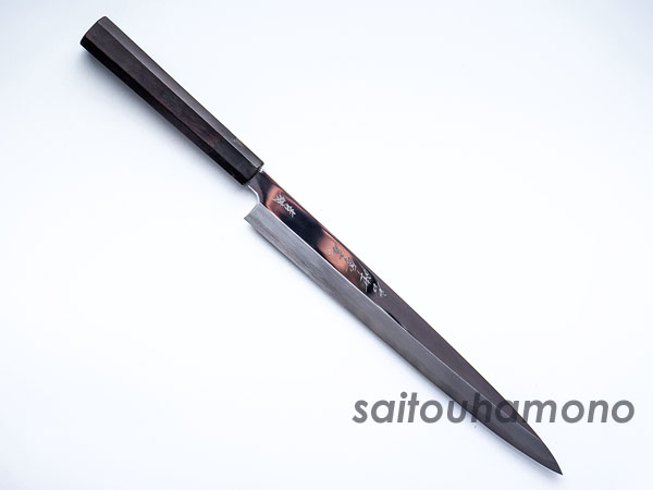ゆうまタピオカ柳葉先丸包丁 唐津厚広 家庭向け包丁一覧「サイトウ刃物店」