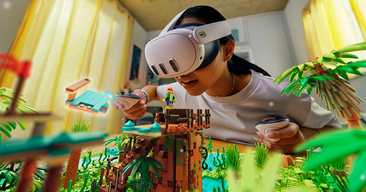 The latest VR goggles 