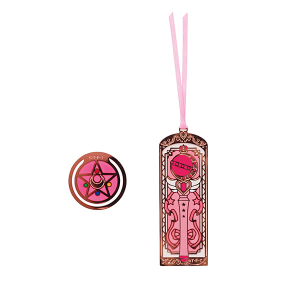 ストアオリジナル クリップ＆ブックマーカー(変身ブローチ&ムーン