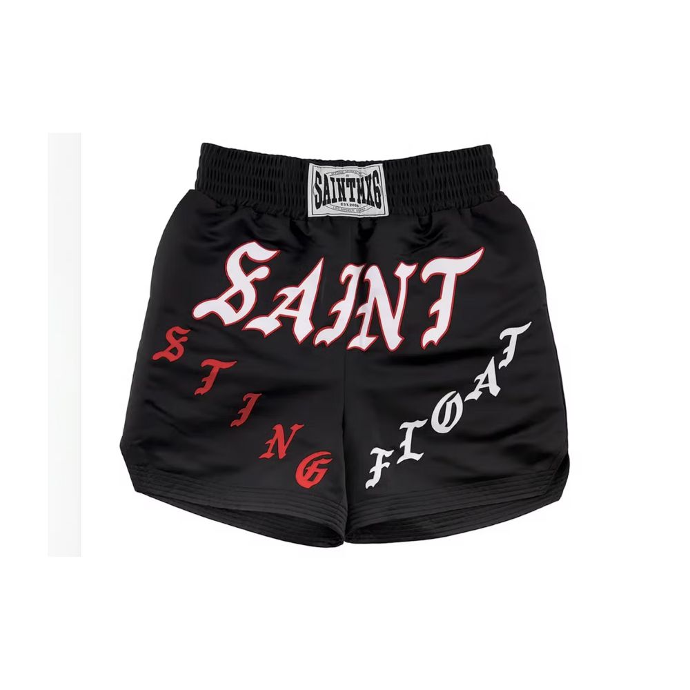 Saint Mxxxxxx Boxing Shorts Black – Official USA Site