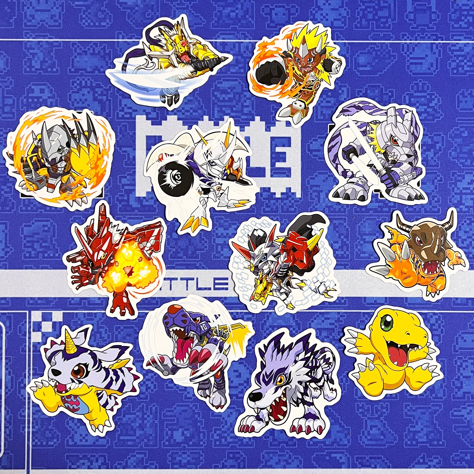 デジモンデコレーションステッカーセット 各種デザイン – SASUGATOYS