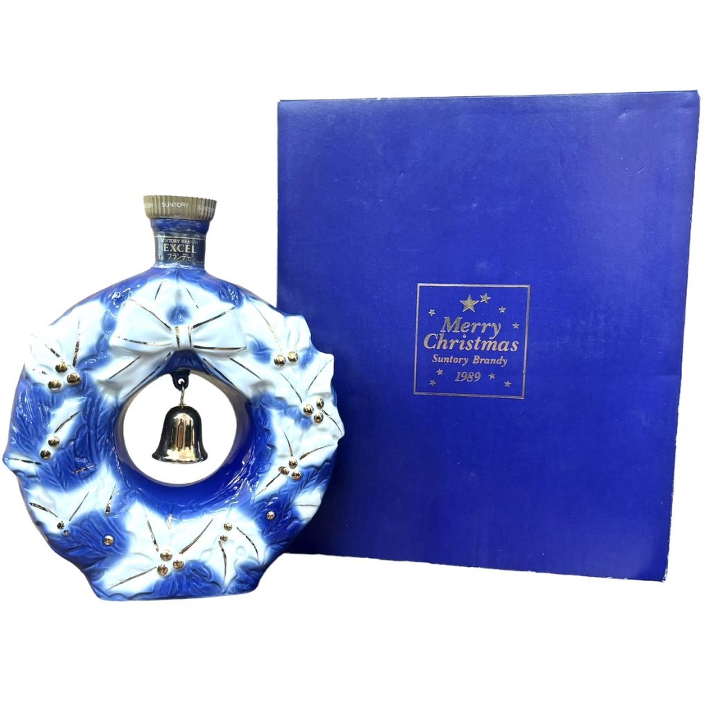 サントリー ブランデー メリークリスマス 1989 箱付きの買取実績