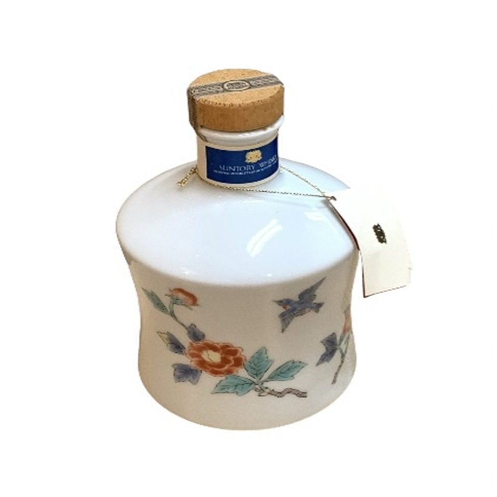サントリー エクセレンス 有田焼ボトル 色絵花鳥文 ウイスキーの買取