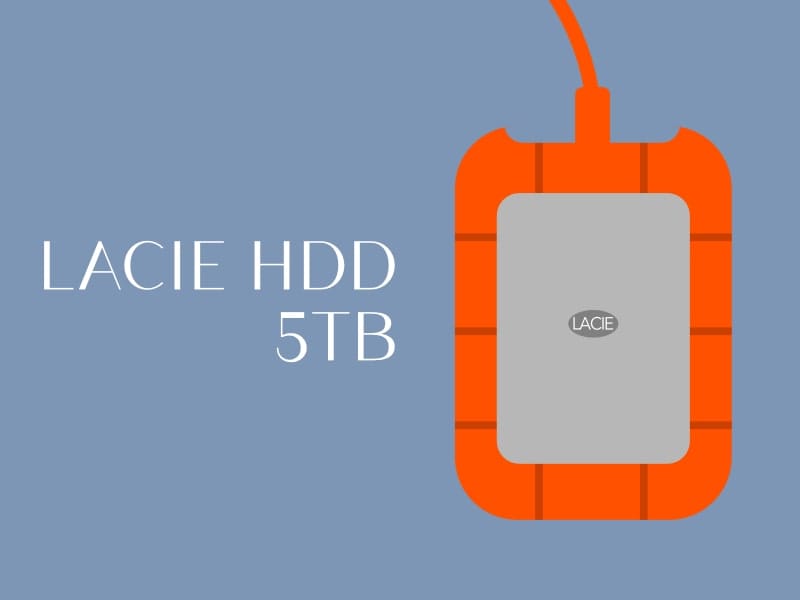 iPadの外付けストレージにLaCieのUSB-C接続HDD 5TBのレビュー | satopad