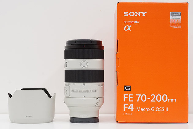 想像より軽くはないかな？FE 70-200mm F4 Macro G OSS II 到着!開梱!