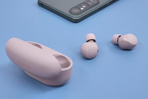 WF-1000XM5 スモーキーピンク 実機紹介 今までにないニュアンスカラー