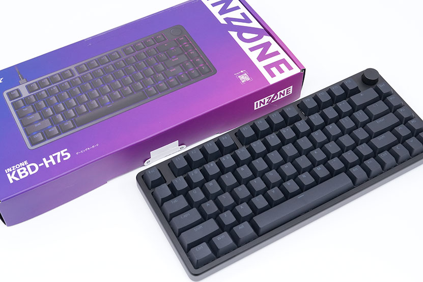 プロ向けゲーミングキーボード ソニー INZONE KBD-H75 さわってみた!