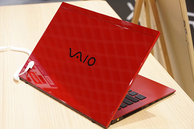 う、美しい VAIO SX12,VAIO SX14 RED EDITION 見てきました！
