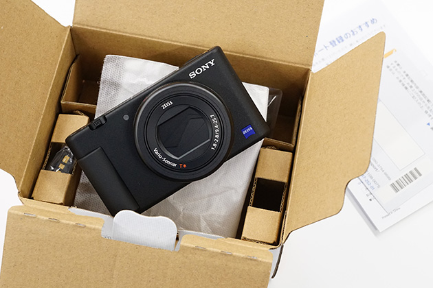 ZV-1 開梱レビュー RX100ユーザー目線 やや偏った内容でお届けします