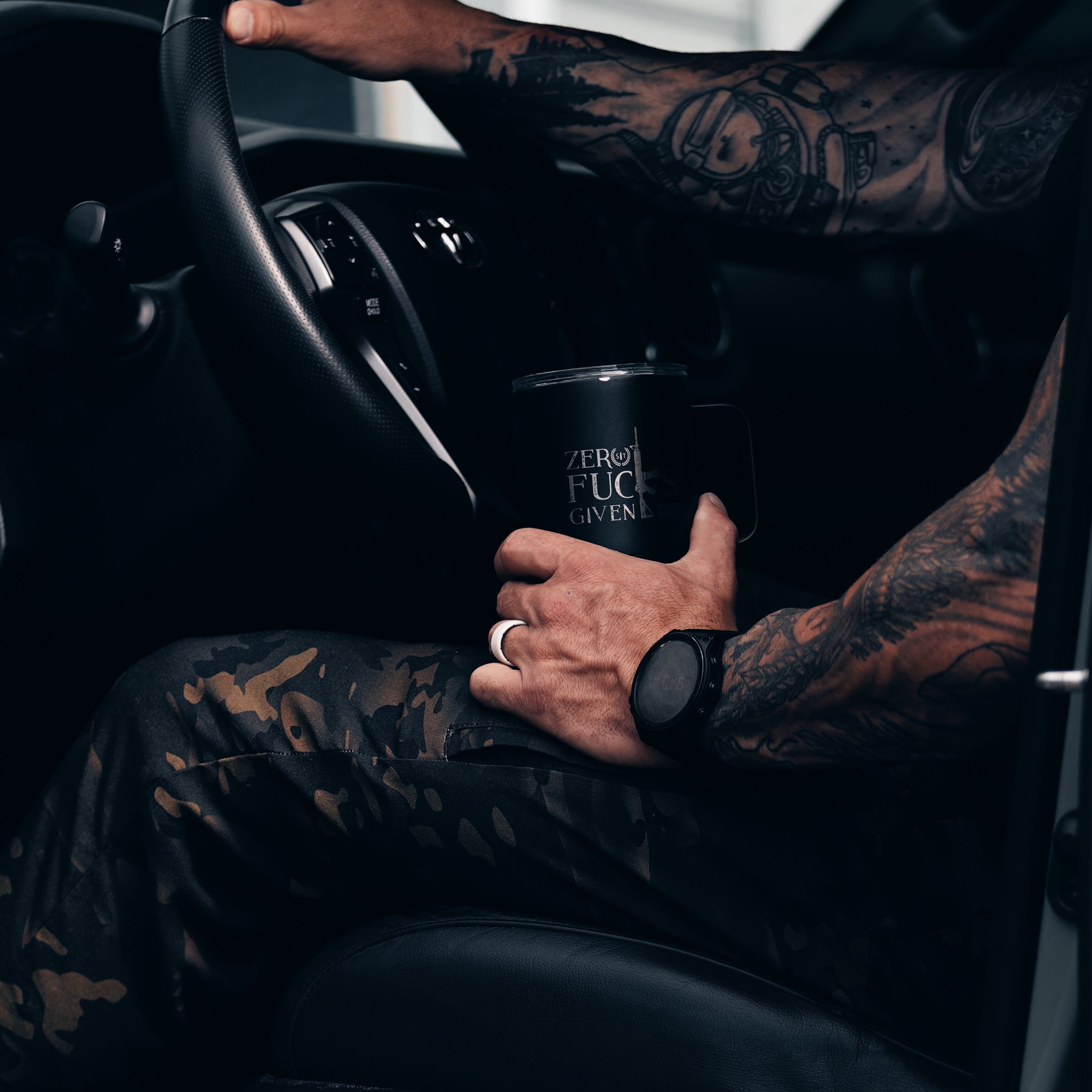 Zero Fucks 10 oz Mug Tumbler – Savage Tacticians