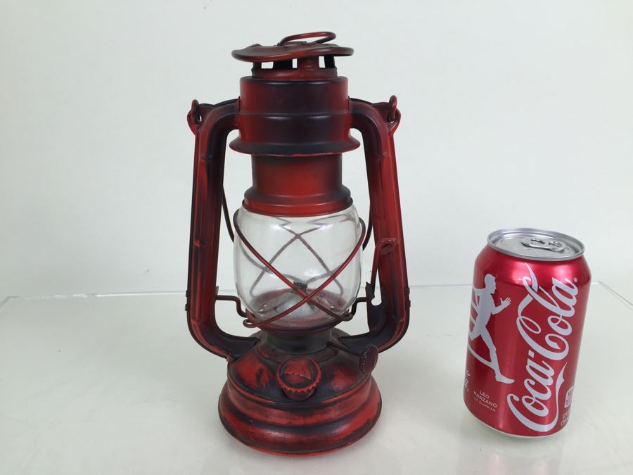 Vintage Red Lantern Winged Wheel No. 400 Made In Japan