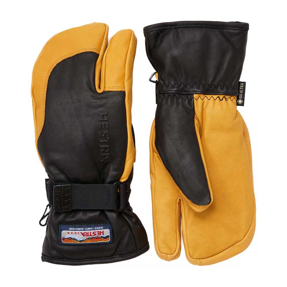 HESTRA 3-Finger GTX Full Leather - サッポロスキッド