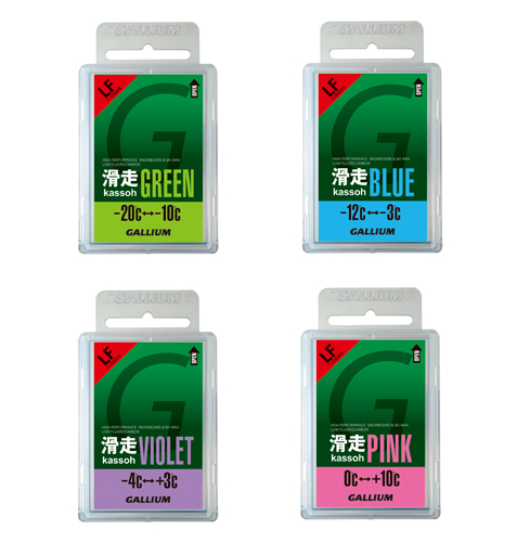 GALLIUM WAX HYBRID HF 超滑走 (フッ素高含有ワックス) 50g - サッポロ