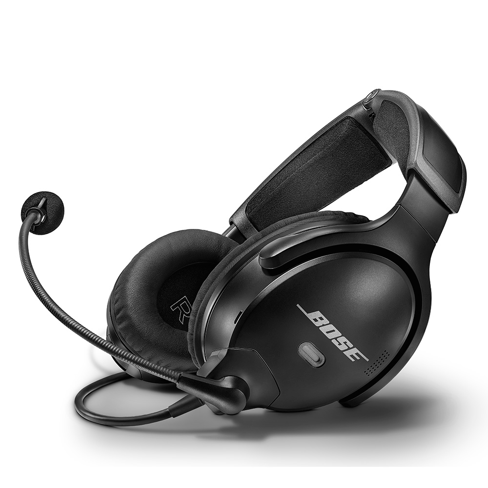 Bose A30 Aviation Headset (Dual GA Plugs) ANR Aviation Headset w