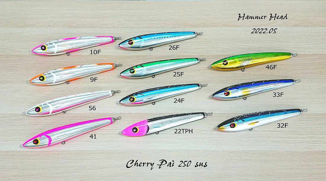 HAMMER HEAD 新商品 Cherry Pai 250 sus入荷 – SARASI