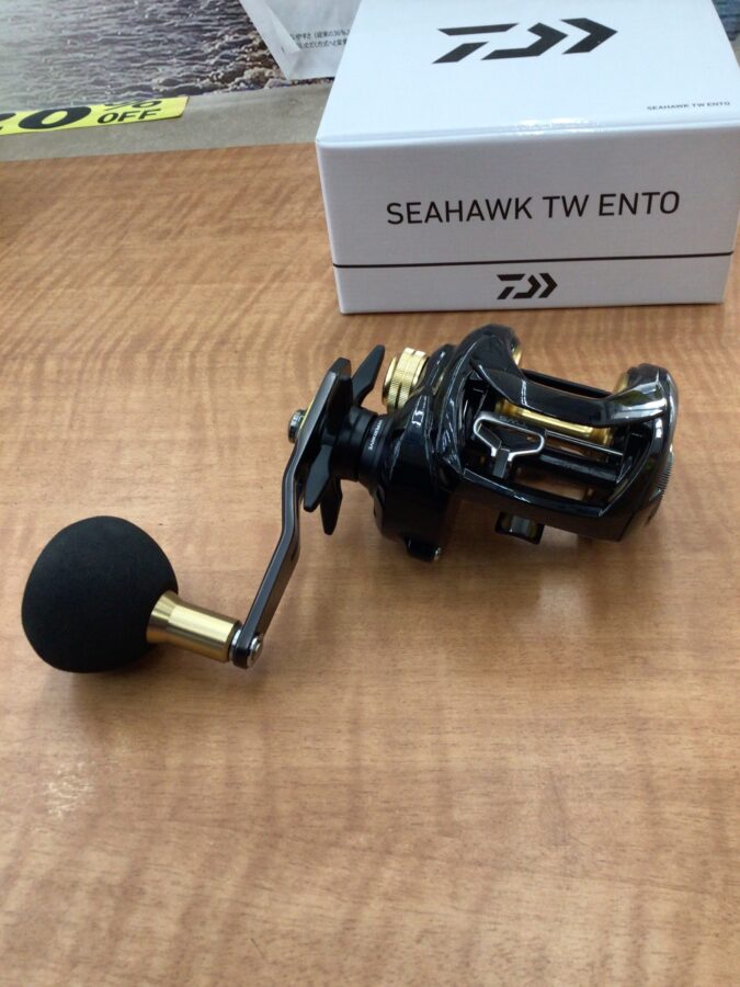 新たな遠投カゴ釣り用リール発売！ダイワ『シーホーク TW 遠投