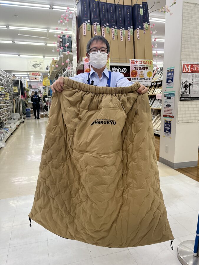 おすすめ防寒スカート入荷！マルキュー『グラフェン防寒スカートMQ01