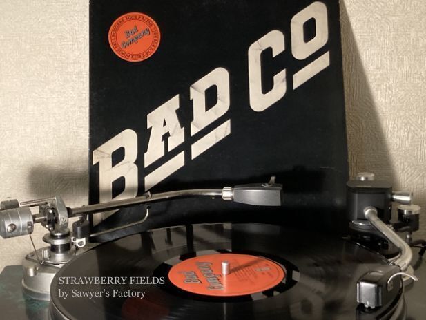 Bad Company『バッド・カンパニー』（日本盤）を聴きながら
