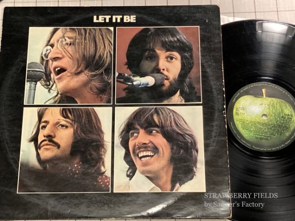 Let It BeのUKオリジナルには箱入りじゃないファーストプレスもある