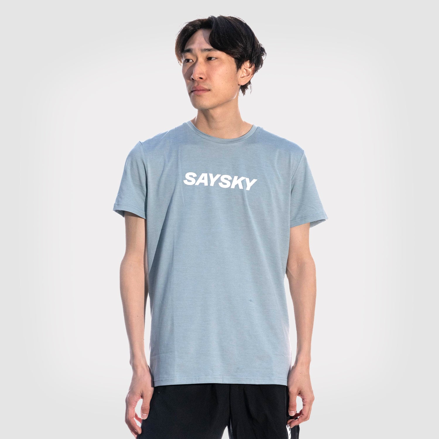 □ 公式 □ SAYSKY/セイスカイ ランニングTシャツ ZMRSS20c2010 Logo