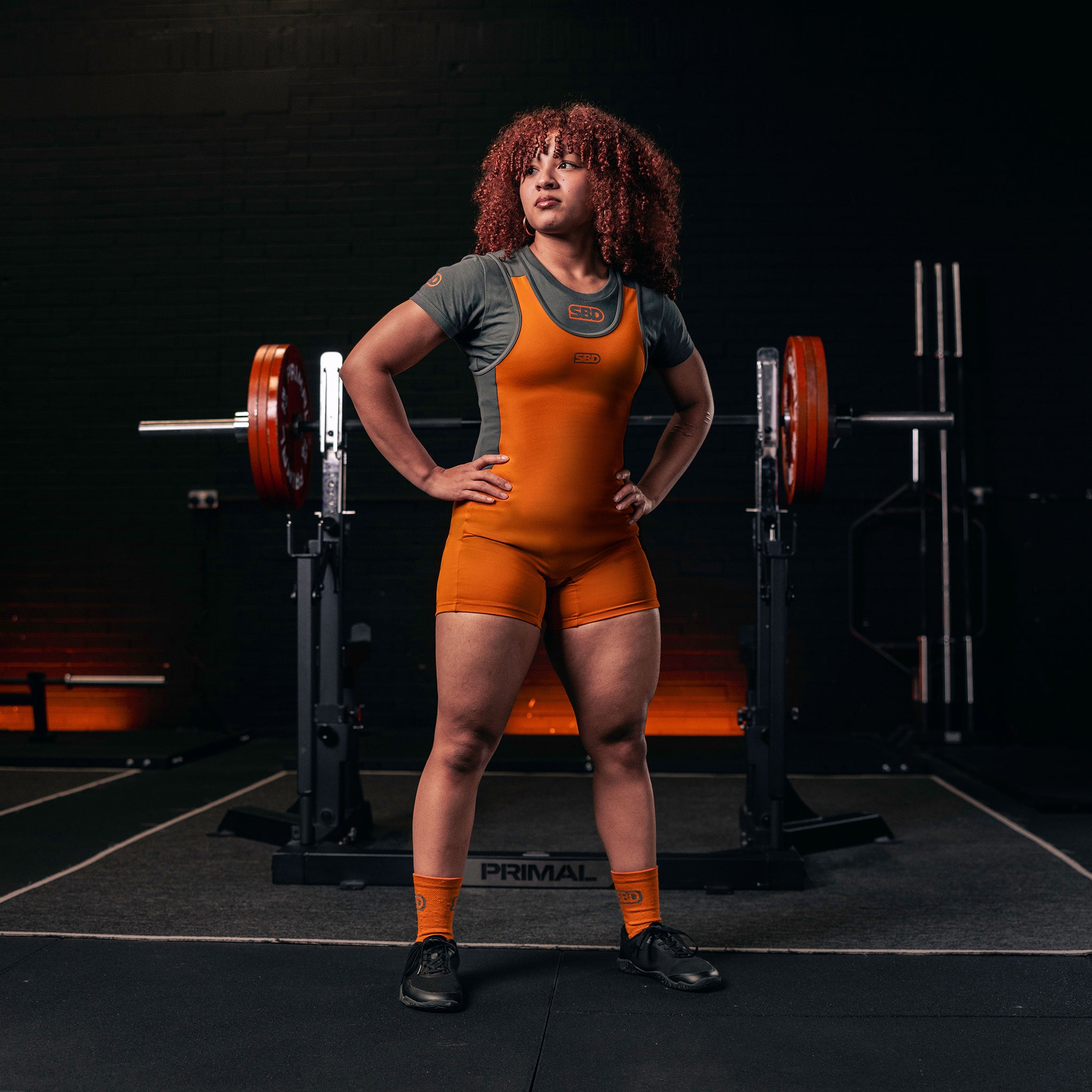 Forge Orange Powerlifting Singlet – SBD Apparel