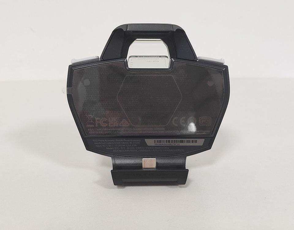 ROG Phone 6用オリジナルエアロアクティブクーラーとクーリングファン