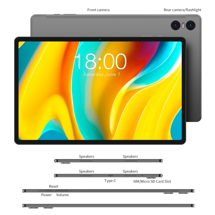 Teclast T50 Pro Tablet PC 11 Inch, 16GB+256GB, 4G Android, 8000mAh
