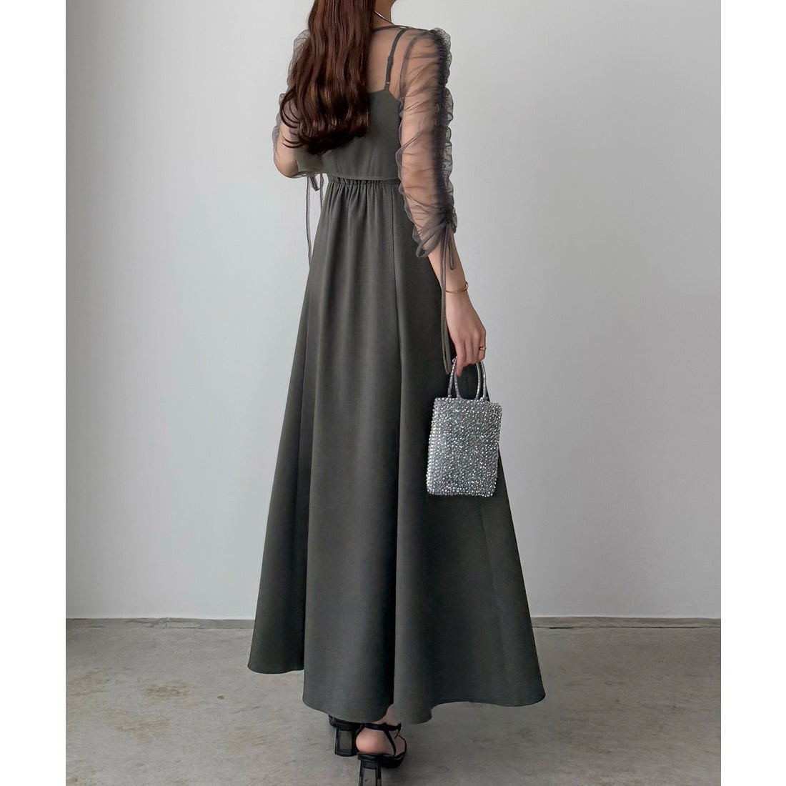 カラウティア callautia callautia フリルドロストボレロ+フレアキャミ