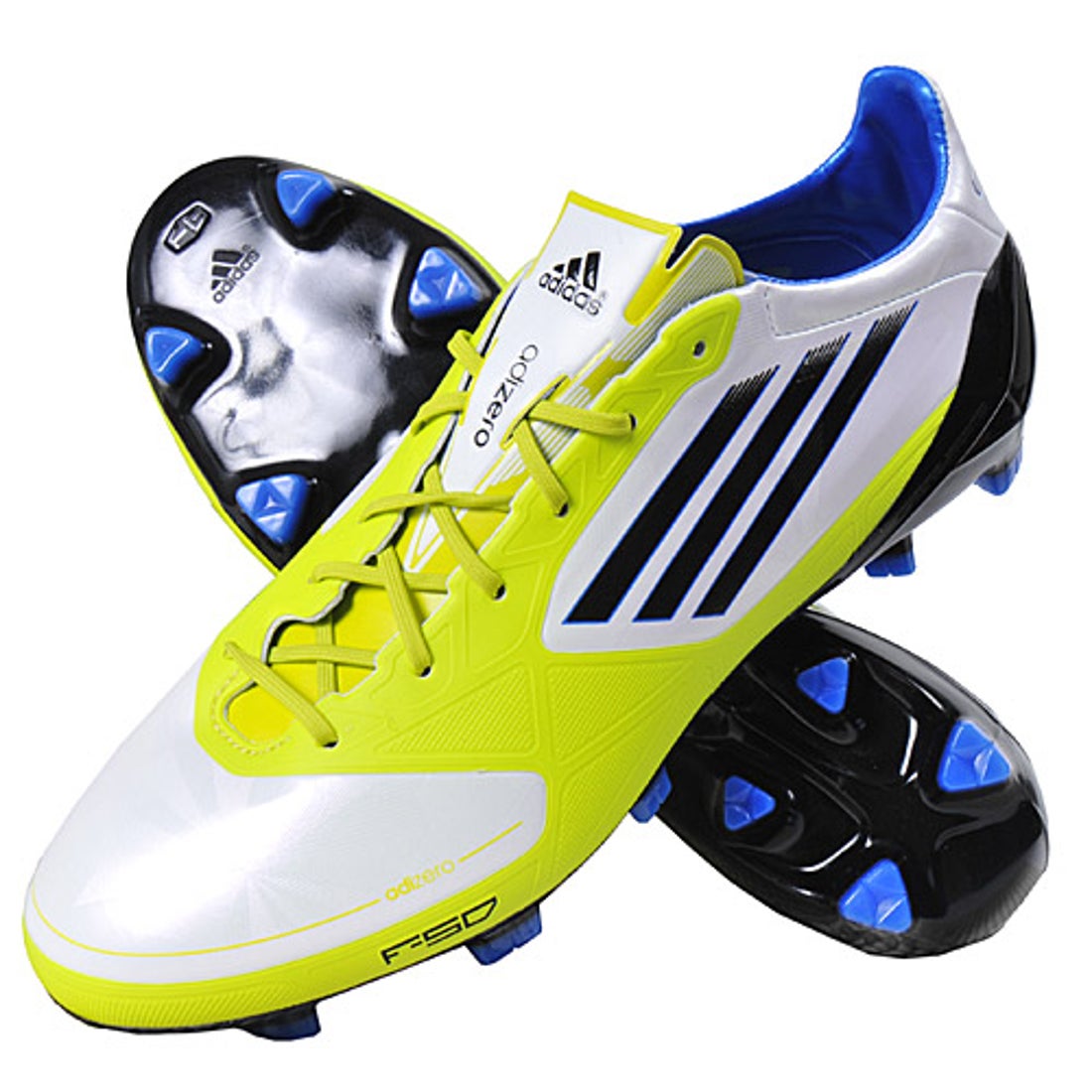 adidas アディダス アディゼロ F50 X-TRX FG(ホワイト×ライム) V21437