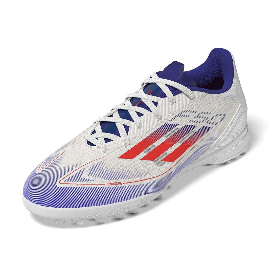 adidas アディダス F50 LEAGUE TF(ホワイト×レッド×ブルー) NIR06