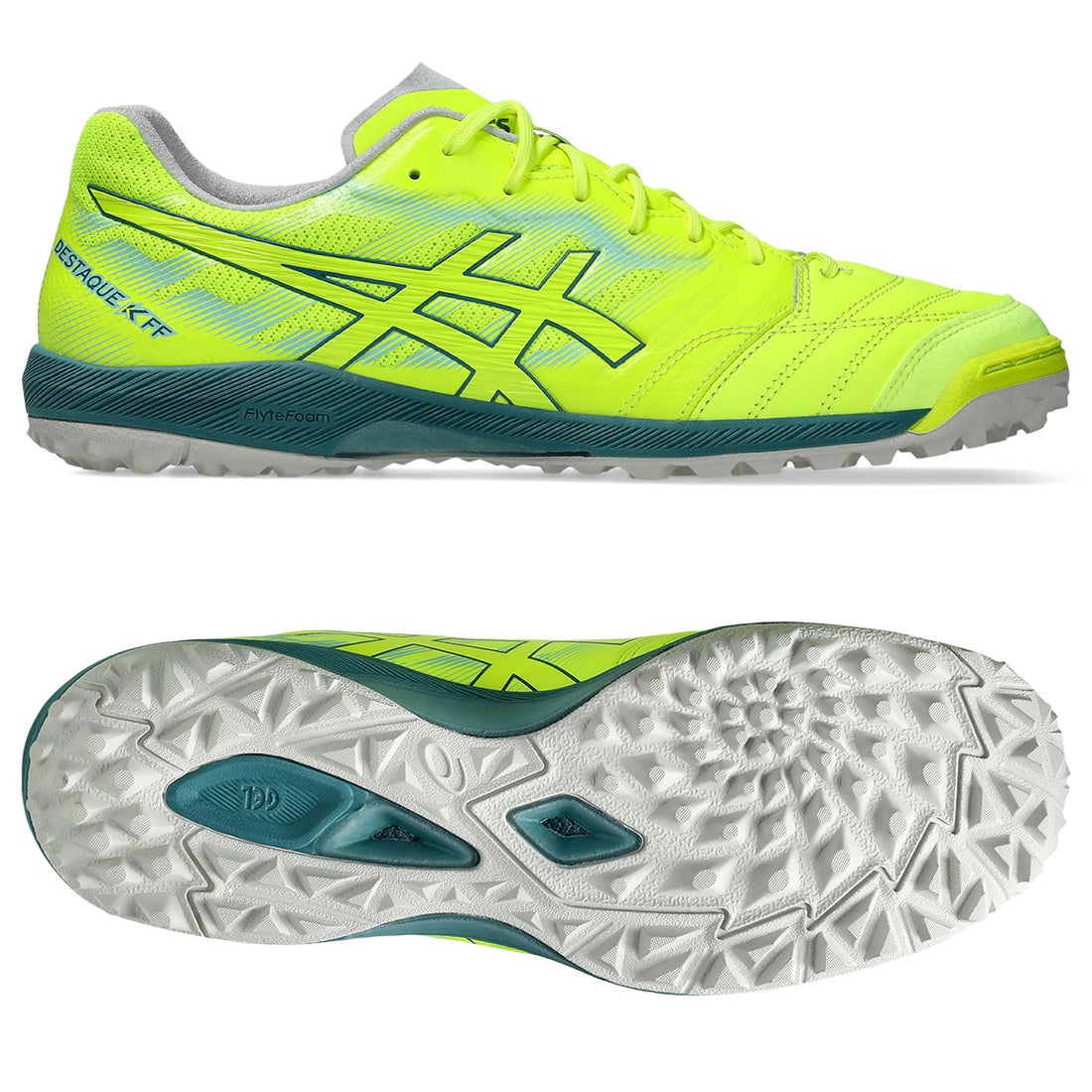 ASICS アシックス デスタッキ K FF TF(イエロー×ブルー) 1111A218 750