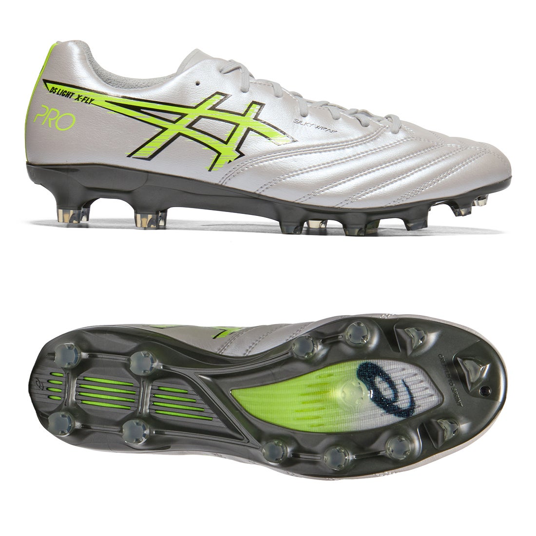 ASICS アシックス DS LIGHT X-FLY PRO 3(グレー×イエロー) 1101A085