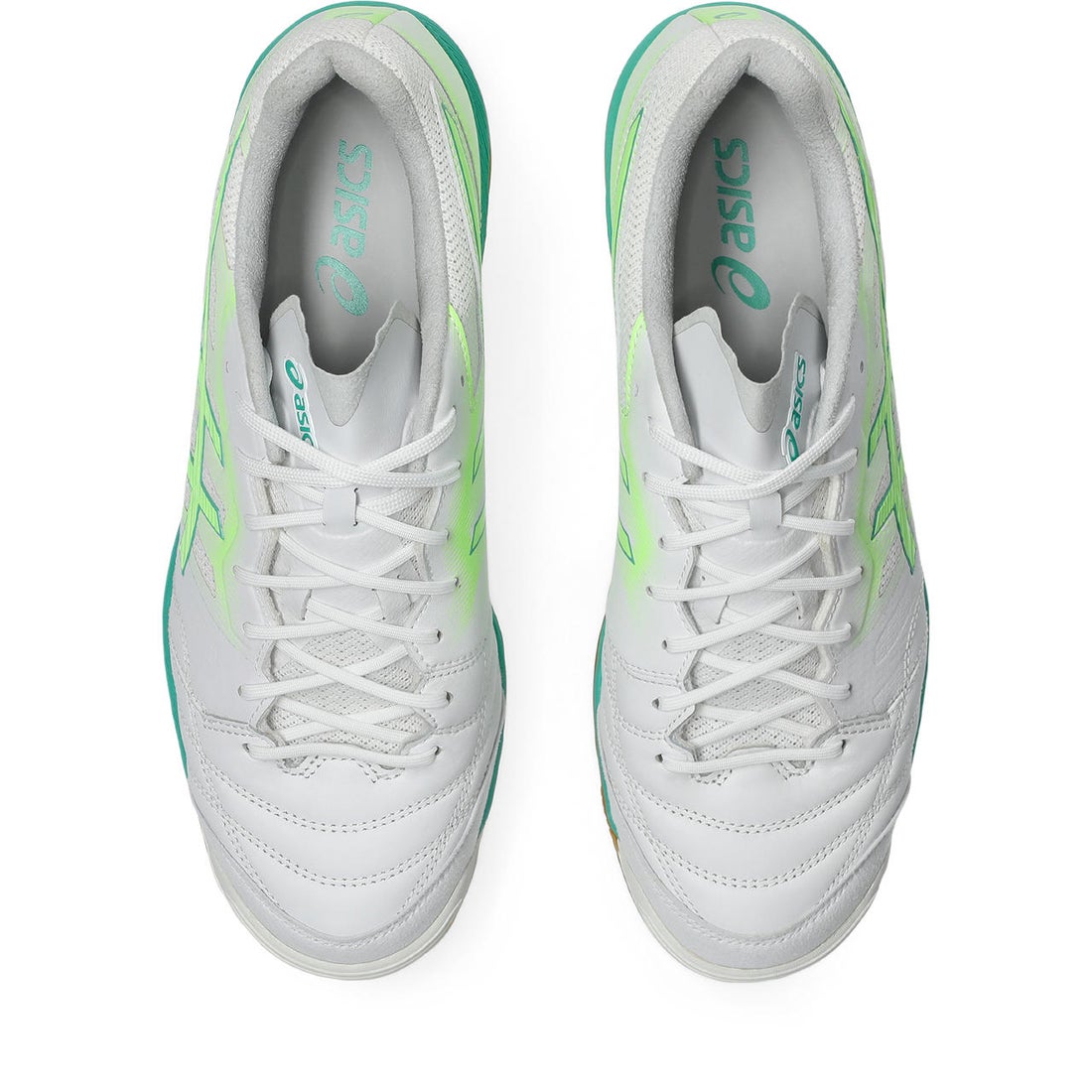 ASICS アシックス デスタッキ K FF(ホワイト×グリーン) 1111A217 102