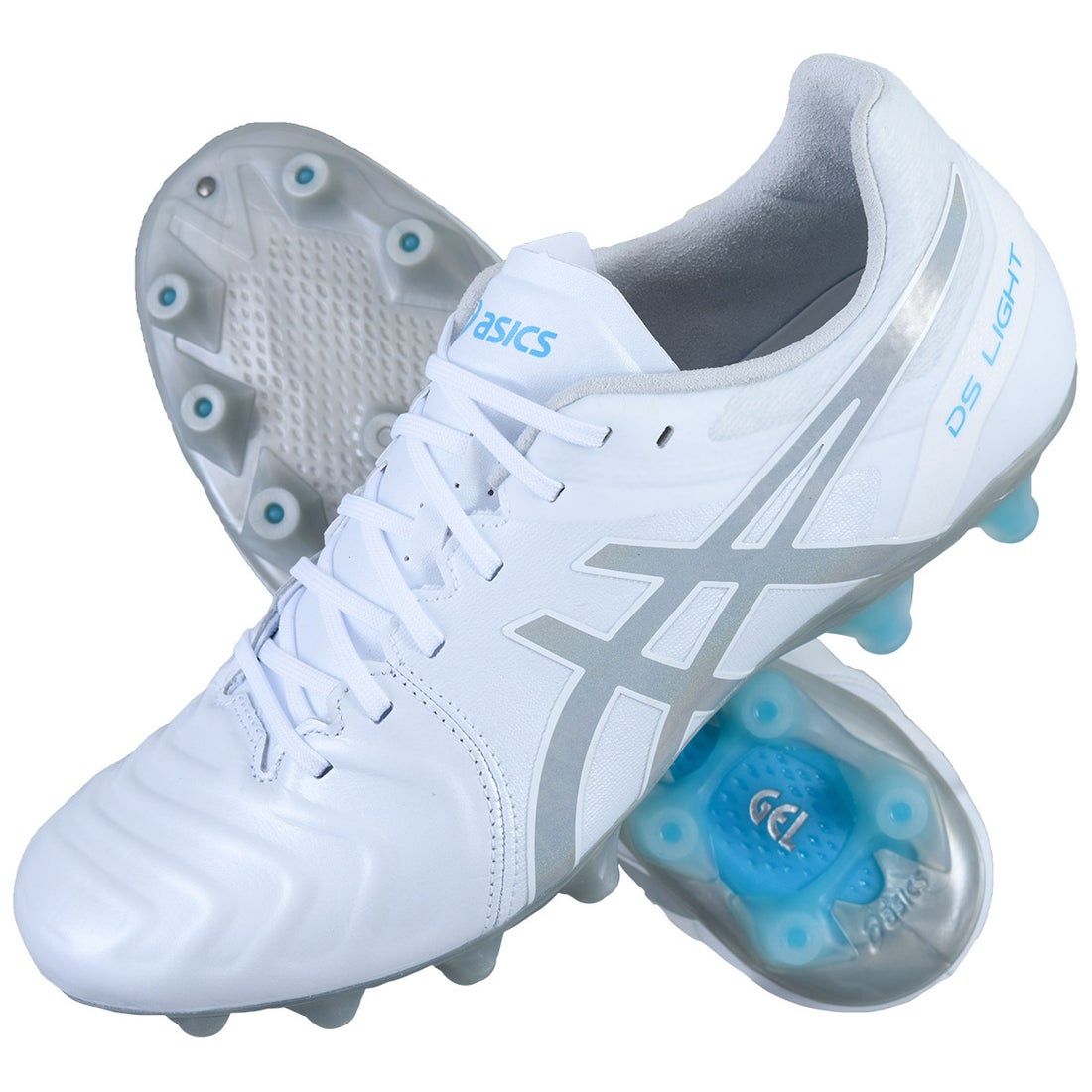 ASICS アシックス DS LIGHT(ホワイト×ブルー) 1103A016 102 サッカー