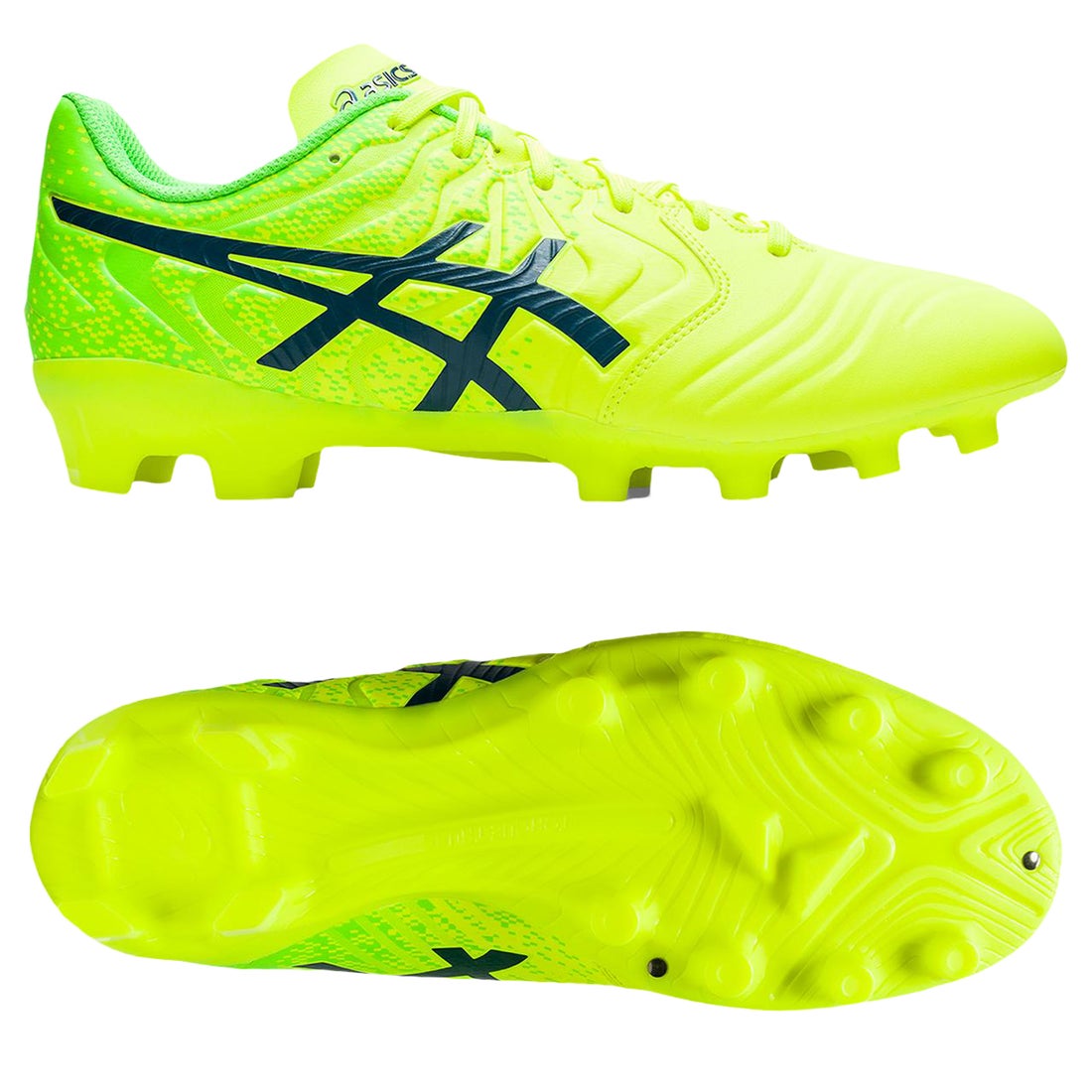 ASICS アシックス ウルトレッツァ CLUB 2 AI(イエロー×グリーン