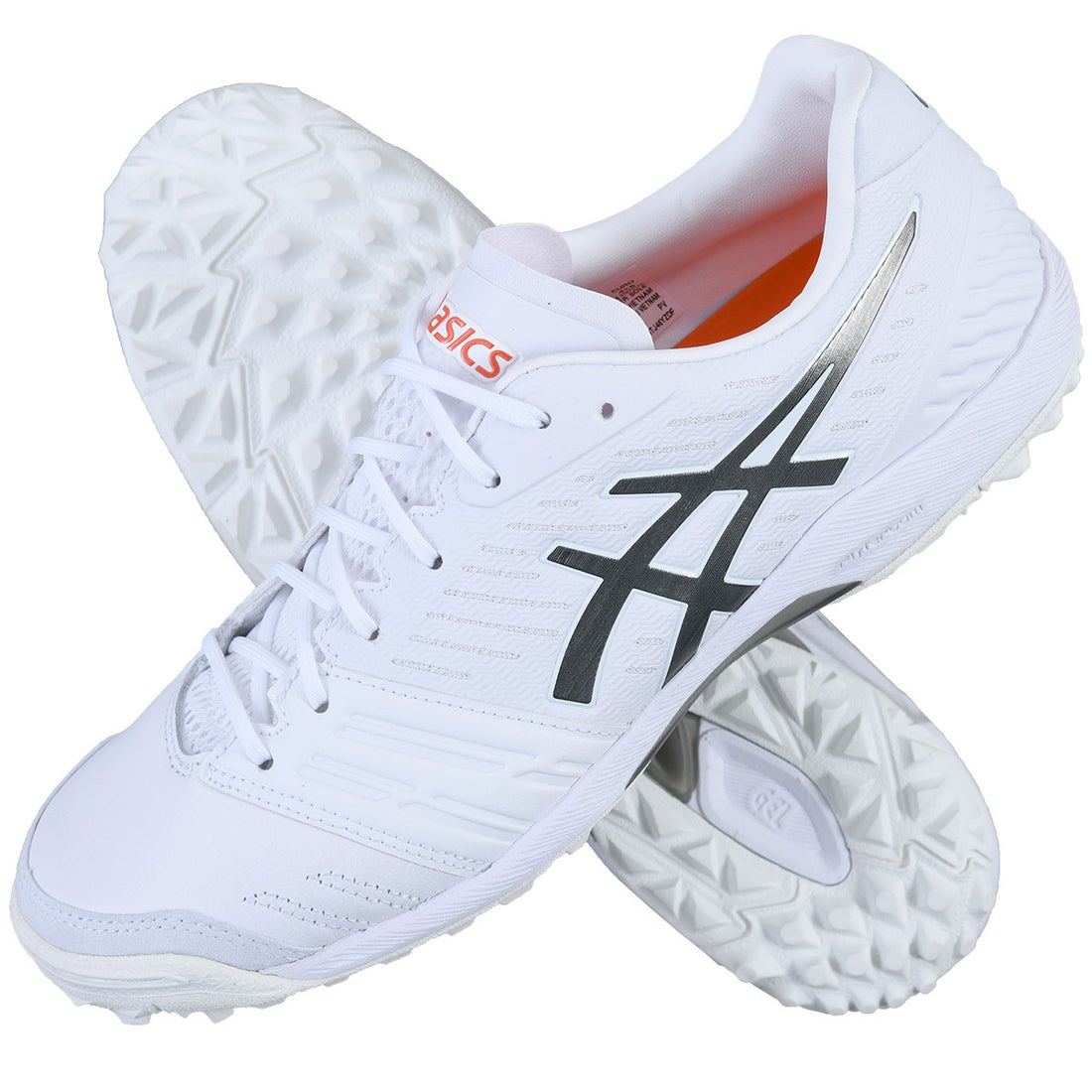 ASICS アシックス デスタッキ FF 2 TF(ホワイト×オレンジ) 1111A089