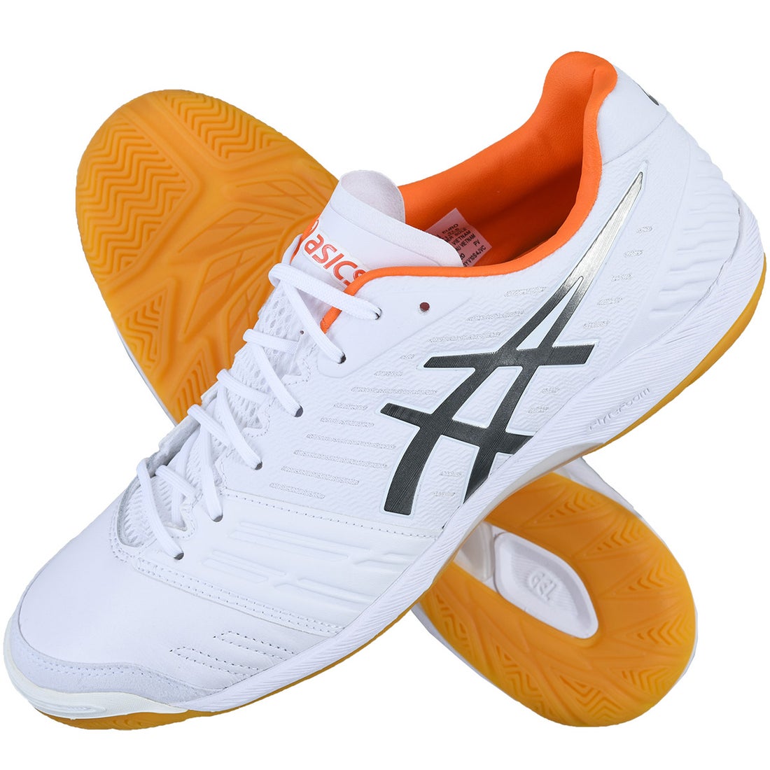 ASICS アシックス デスタッキ FF 2(ホワイト×オレンジ) 1111A093 101