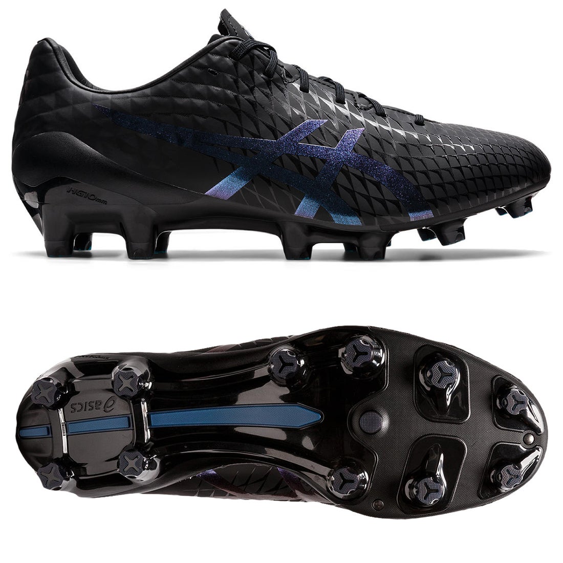 ASICS アシックス MENACE 4(ブラック×ブルー) 1111A195 009 サッカー