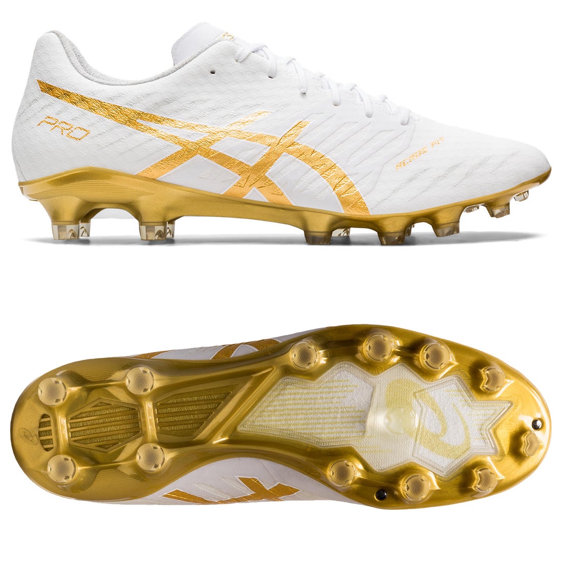 ASICS アシックス DS LIGHT ACROS PRO 2(ホワイト×ゴールド) 1101A045