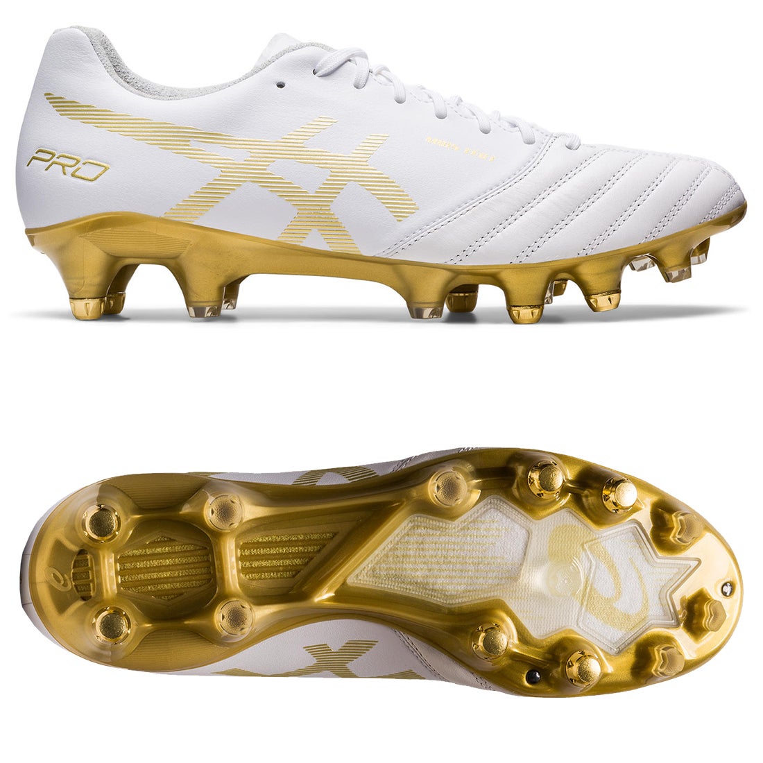 ASICS アシックス DS LIGHT X-FLY PRO ST(ホワイト×ゴールド) 1101A026