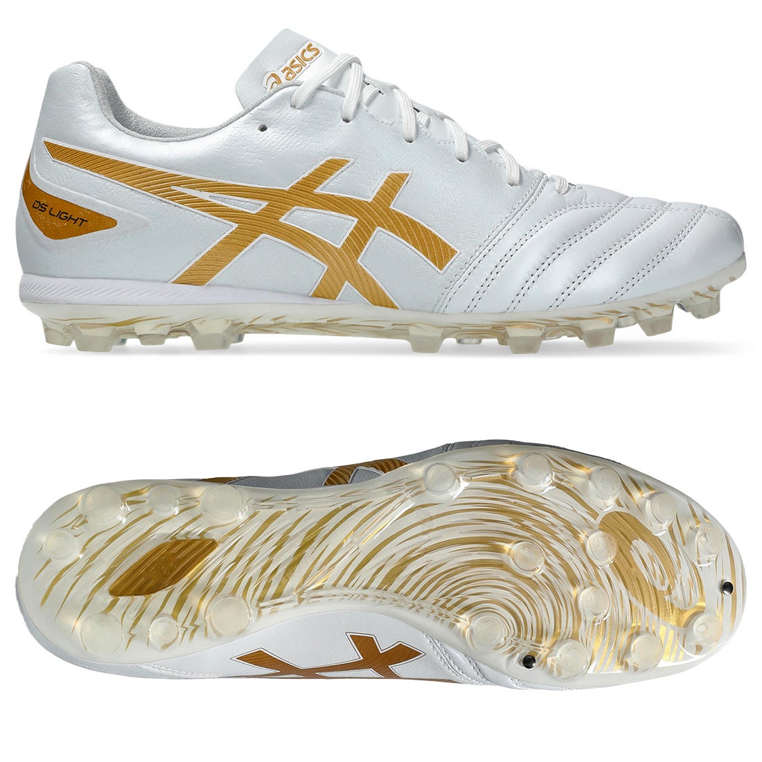 ASICS アシックス DS LIGHT PRO AG(ホワイト×ゴールド) 1103A096 101