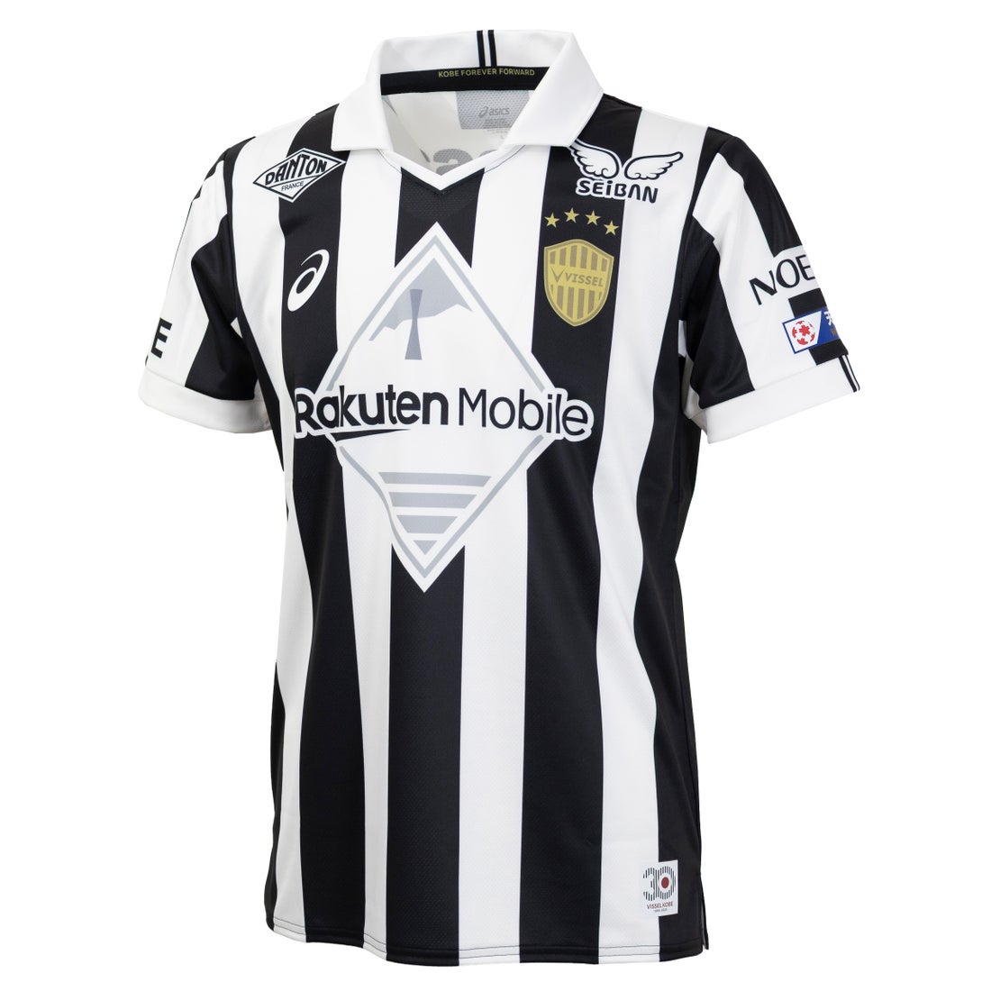 ASICS ヴィッセル神戸 30周年記念 ユニフォーム 半袖 レプリカ #24