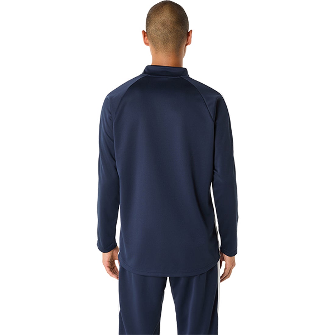 ASICS アシックス トレーニングスリムジャケット(ネイビー) 2101A315