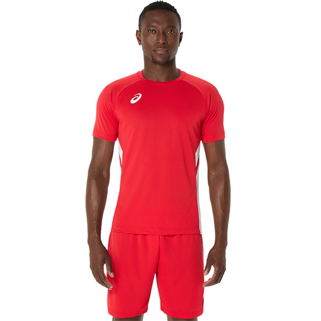 ASICS アシックス 半袖ゲームシャツ(レッド) 2101A310 601