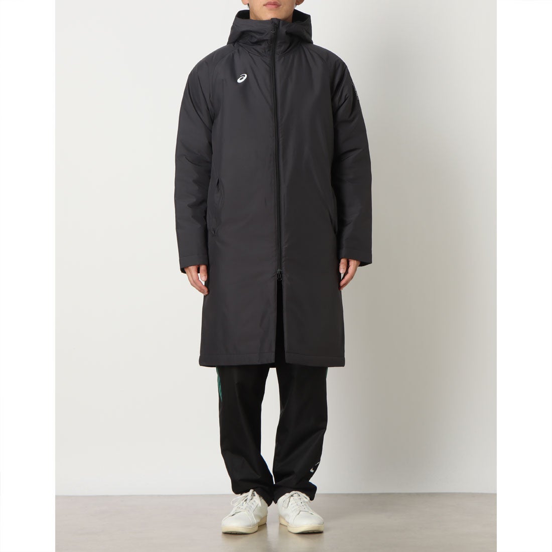 アシックス ASICS メンズ ベンチコート 中わたロングコート 2031F180