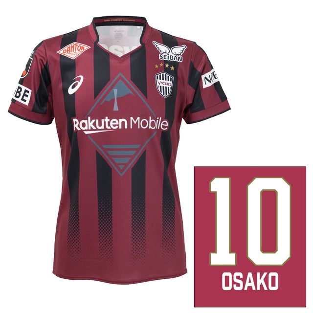 ASICS ヴィッセル神戸 百年構想リーグ ホーム レプリカ ユニフォーム