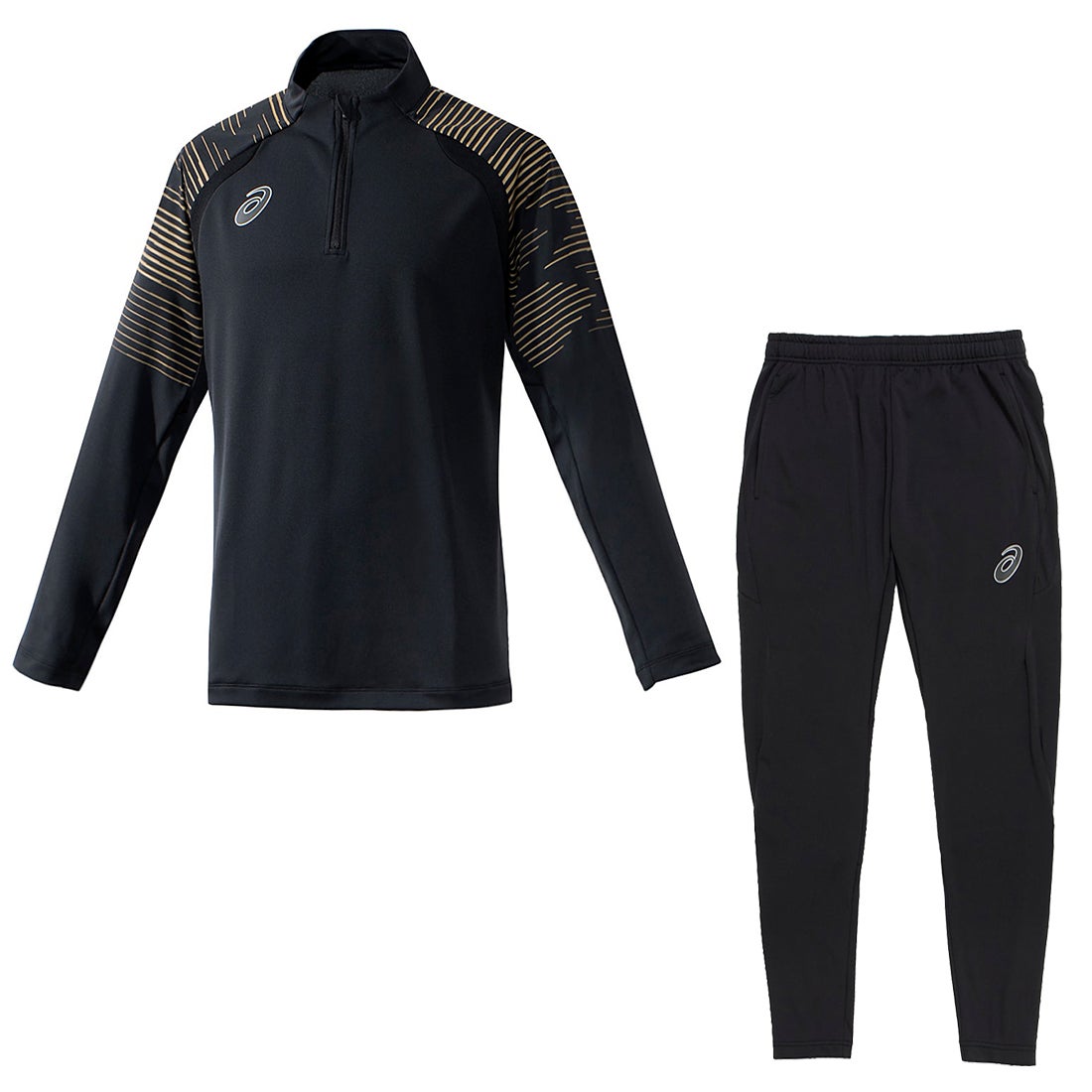 ASICS アシックス サッカーストレッチハーフジップトレーニング