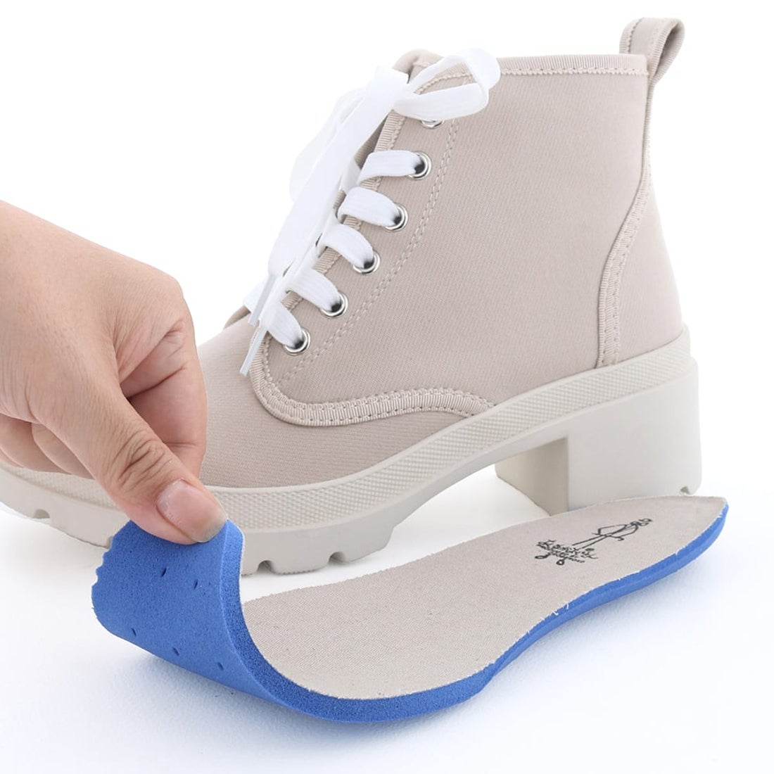 アシナガオジサン あしながおじさん 晴雨兼用│ハイカットヒール